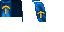 MINECON 2012 Cape texture, 64 by 32 pixels