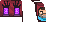 Menace Cape texture, 64 by 32 pixels