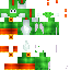 Minecraft skin texture, 64x64 pixels