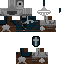 Minecraft skin texture, 64x64 pixels