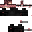 Minecraft skin texture, 64x64 pixels