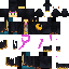 Minecraft skin texture, 64x64 pixels