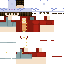 Minecraft skin texture, 64x64 pixels