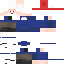 Minecraft skin texture, 64x64 pixels