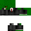Minecraft skin texture, 64x64 pixels