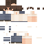Minecraft skin texture, 64x64 pixels