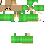 Minecraft skin texture, 64x64 pixels
