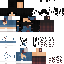 Minecraft skin texture, 64x64 pixels