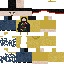 Minecraft skin texture, 64x64 pixels