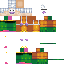 Minecraft skin texture, 64x64 pixels
