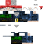 Minecraft skin texture, 64x64 pixels