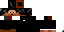Minecraft skin texture, 64x32 legacy pixels