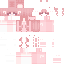 Minecraft skin texture, 64x64 pixels