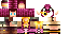 Minecraft skin texture, 64x32 legacy pixels