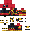 Minecraft skin texture, 64x64 pixels