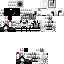 Minecraft skin texture, 64x64 pixels