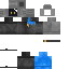 Minecraft skin texture, 64x64 pixels
