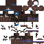 Minecraft skin texture, 64x64 pixels
