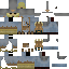 Minecraft skin texture, 64x64 pixels