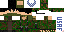 Minecraft skin texture, 64x32 legacy pixels