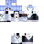 Minecraft skin texture, 64x64 pixels