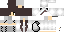 Minecraft skin texture, 64x32 legacy pixels