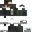 Minecraft skin texture, 64x64 pixels