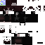 Minecraft skin texture, 64x64 pixels