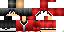 Minecraft skin texture, 64x32 legacy pixels