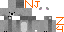 Minecraft skin texture, 64x32 legacy pixels
