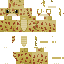 Minecraft skin texture, 64x64 pixels