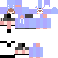 Minecraft skin texture, 64x64 pixels