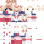 Minecraft skin texture, 64x64 pixels