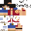 Minecraft skin texture, 64x64 pixels