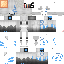 Minecraft skin texture, 64x64 pixels