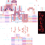 Minecraft skin texture, 64x64 pixels