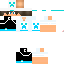 Minecraft skin texture, 64x64 pixels