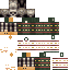 Minecraft skin texture, 64x64 pixels