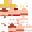 Minecraft skin texture, 64x64 pixels
