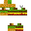 Minecraft skin texture, 64x64 pixels