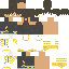Minecraft skin texture, 64x64 pixels