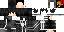 Minecraft skin texture, 64x32 legacy pixels