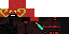 Minecraft skin texture, 64x32 legacy pixels