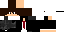 Minecraft skin texture, 64x32 legacy pixels
