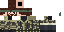 Minecraft skin texture, 64x32 legacy pixels