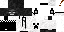 Minecraft skin texture, 64x32 legacy pixels