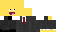 Minecraft skin texture, 64x32 legacy pixels