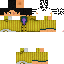 Minecraft skin texture, 64x64 pixels