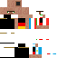 Minecraft skin texture, 64x64 pixels