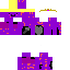 Minecraft skin texture, 64x64 pixels